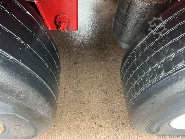 Working platform semitrailer KRONE SD * PALETTENKASTEN * 10x RUNGEN *  STAHLMATTEN
