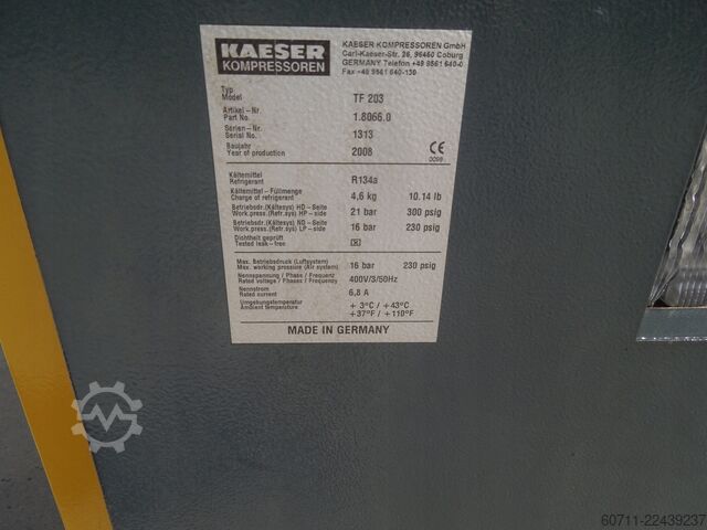 Druckluftkältetrockner Kaeser TF203