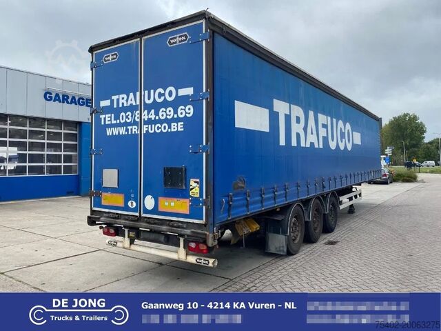 Curtain sided Van Hool Tautliner / ADR / 1x Lift axle / SAF + Disc