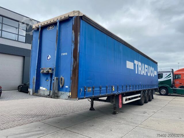 Curtain sided Van Hool Tautliner / ADR / 1x Lift axle / SAF + Disc