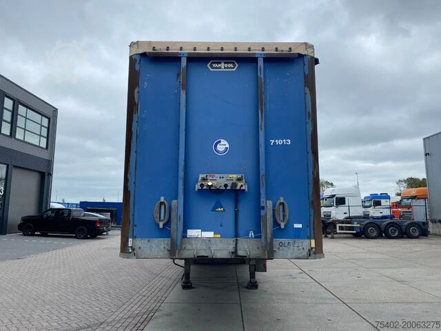 Curtain sided Van Hool Tautliner / ADR / 1x Lift axle / SAF + Disc