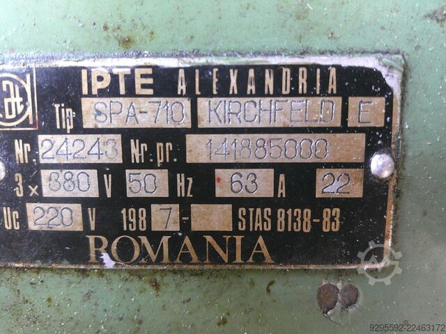 Hollow spindle lathe SARO SPA8X3000