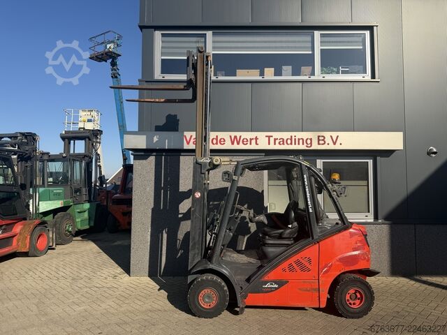 Forklift truck LINDE H25D-02 duplo300 FREELIFT/SIDESHIFT 2014 4200 hours DIESEL LINDE H25D-02 duplo300 FREELIFT/SIDESHIFT 2014 4200uur DIESEL