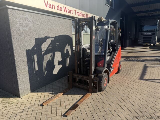 Forklift truck LINDE H25D-02 duplo300 FREELIFT/SIDESHIFT 2014 4200 hours DIESEL LINDE H25D-02 duplo300 FREELIFT/SIDESHIFT 2014 4200uur DIESEL