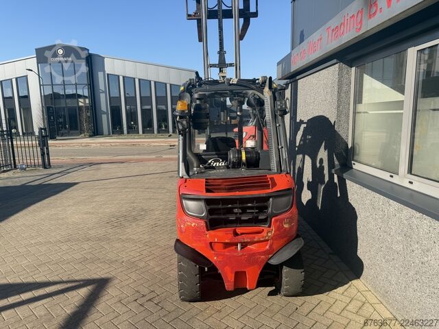 Forklift truck LINDE H25D-02 duplo300 FREELIFT/SIDESHIFT 2014 4200 hours DIESEL LINDE H25D-02 duplo300 FREELIFT/SIDESHIFT 2014 4200uur DIESEL