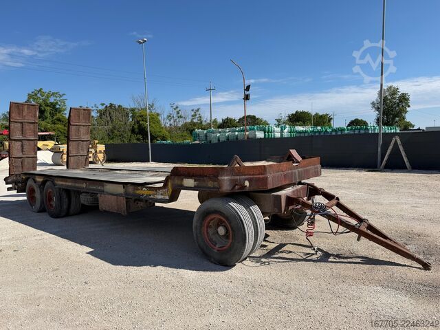 Lowbed semitrailer for transportation of construction machinery CTC RP26S
