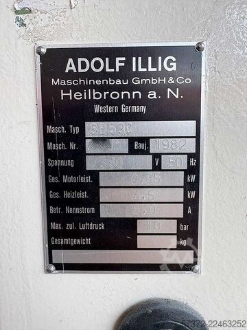 Thermoforming Machine Adolf Illig SB 53C-6