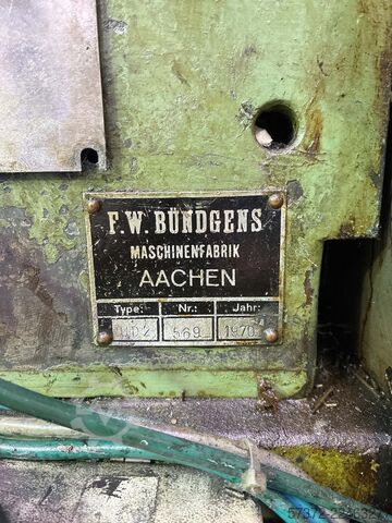 Wire Straightening and Cutting Machine F. W. Bündgens UD 2