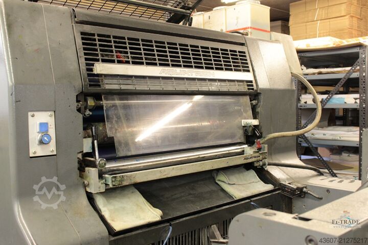 2 Farben Offsetdruckmaschine - 2 Color Offset Press Heidelberg MOZP-S