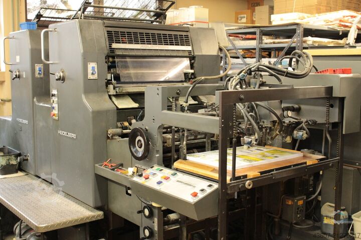 2 Farben Offsetdruckmaschine - 2 Color Offset Press Heidelberg MOZP-S