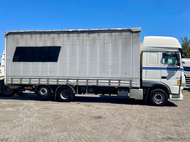 Koffer DAF XF 480 volume 62m3 SSC, P-Climate, Lift Axel, L...