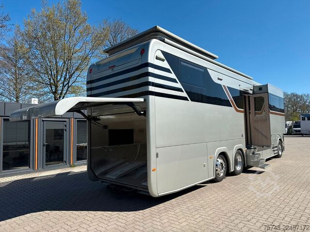 Wohnwagen/Wohnmobil MERCEDES-BENZ Actros 2651 STX Motorhome mit Heckgarage
