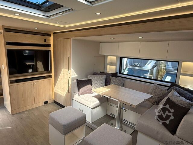 Wohnwagen/Wohnmobil MERCEDES-BENZ Actros 2651 STX Motorhome mit Heckgarage