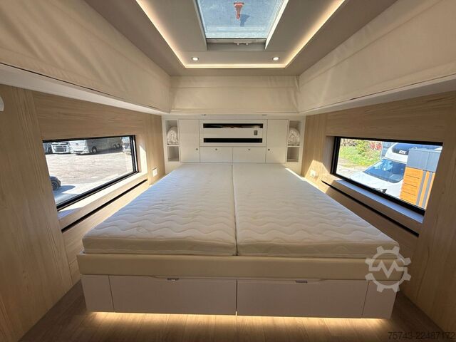 Wohnwagen/Wohnmobil MERCEDES-BENZ Actros 2651 STX Motorhome mit Heckgarage