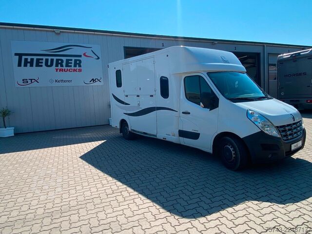 Livestock transporter RENAULT Theault Proteo   5 Sitzer  Haras / Hengste