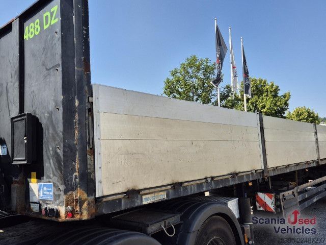 Anhänger mit offener Pritsche Meusburger MPS-2 2 Achs - Lenkachsen