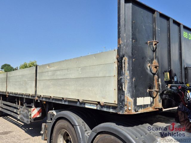 Anhänger mit offener Pritsche Meusburger MPS-2 2 Achs - Lenkachsen