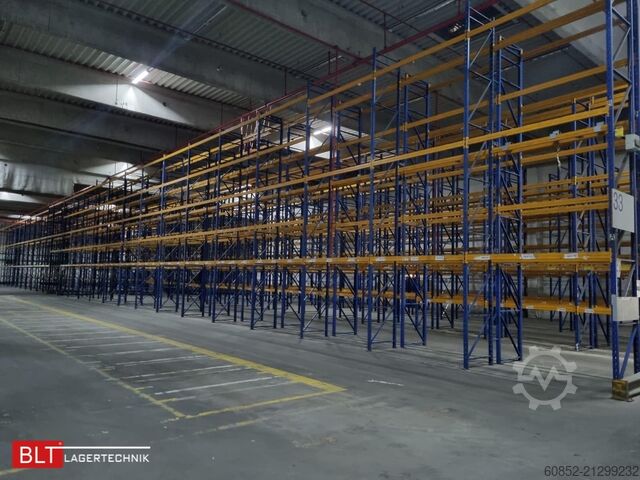 Schwerlastregal Industrieregal Hochregal Jungheinrich Delta - 30,9 lfm, Höhe 7,5m Boden + 3 Ebenen | Fachlast 2700 kg