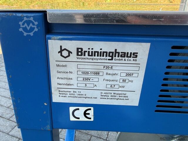 Brüninghaus F20-E strapping machine BRüNNINGHAUS F20-E