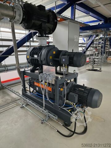 Vakuumpumpe Busch PANDA WV 2400 A + COBRA NC 0630 C