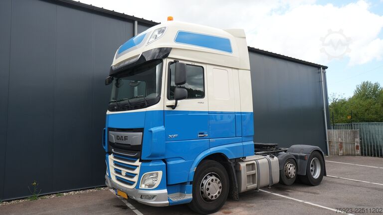 Standard-SZM DAF XF 450 6x2 tractor unit broken ECU