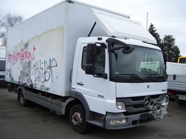Transporter mit Koffer MERCEDES-BENZ Atego 816 Bluetec5 LBW