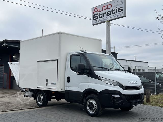 Box van IVECO Daily 35S12 3,1m Koffer 3mRdst LBW Kamera 3-Sitz