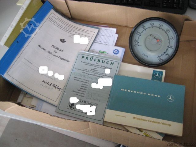 Other MERCEDES-BENZ LAF 1113 B Servo Feuerwehr Rüstwagen RW2 Bachert