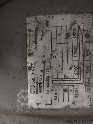 Elektrisch – 4 Räder Jungheinrich EFG320 no battery  paket  2 stuck !!!!)