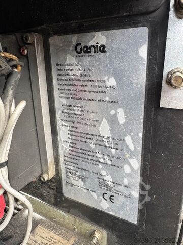 Scissor lift Genie GS4069DC Hoogwerker Schaarhoogwerker