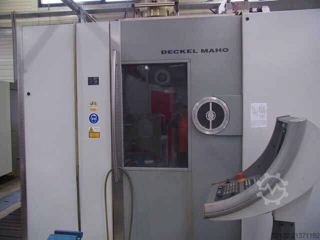 Horizontal machining center Deckel Maho DMF 250 lienar und DMC63 H