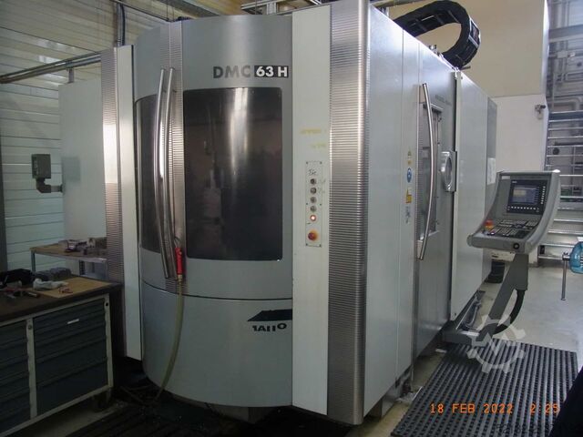 Horizontal machining center Deckel Maho DMF 250 lienar und DMC63 H