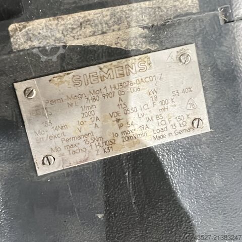 Motor SIEMENS 1HU3078-0AC01-Z