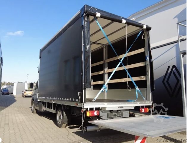 Curtain sider van RENAULT Master 170PS 9EP-Plane LBW TopSleeper