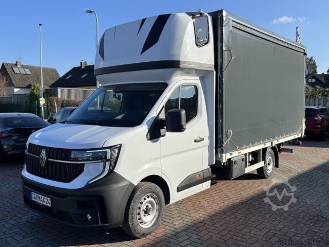 Curtain sider van RENAULT Master 170PS 9EP-Plane LBW TopSleeper