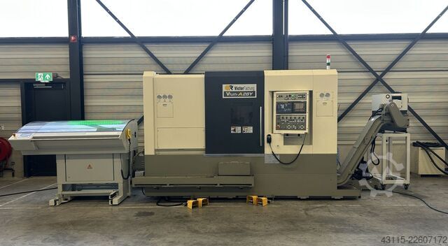 CNC Lathe with Y-axis, driven tools and Victor Taichung Vturn A26SY