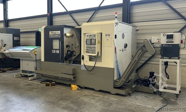 CNC Lathe with Y-axis, driven tools and Victor Taichung Vturn A26SY
