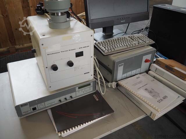 Thermal analyzer Netzsch STA 409 EP