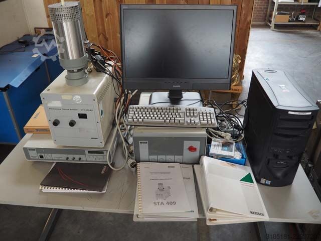 Thermal analyzer Netzsch STA 409 EP