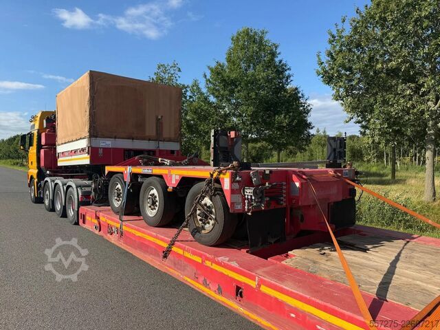 Low loader Goldhofer STZ-VP8 3+5 Low Loader with Extension Beams