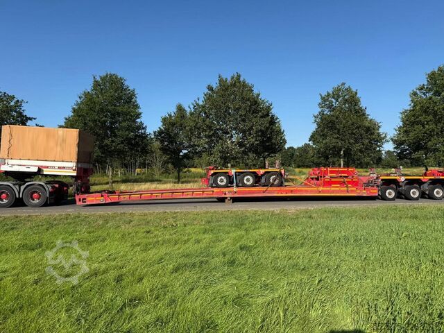 Low loader Goldhofer STZ-VP8 3+5 Low Loader with Extension Beams