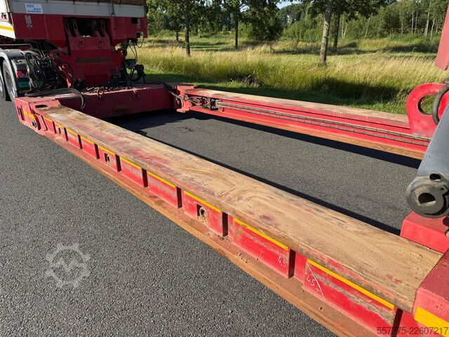Low loader Goldhofer STZ-VP8 3+5 Low Loader with Extension Beams