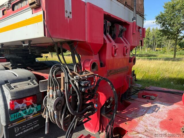 Low loader Goldhofer STZ-VP8 3+5 Low Loader with Extension Beams