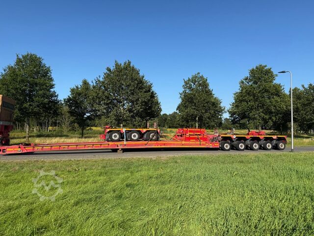 Low loader Goldhofer STZ-VP8 3+5 Low Loader with Extension Beams