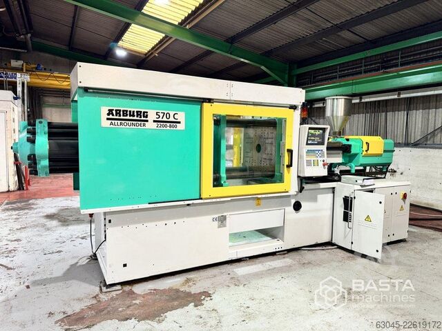 RESERVIERT: Arburg 570 C 2200-800 nur 10.000 Stunden! (2006) Arburg 570 C 2200-800
