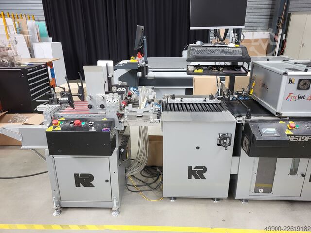 Inkjetsystem full colour printing press Kirk Rudy Firejet C4 inkjetsytem full colour KR519