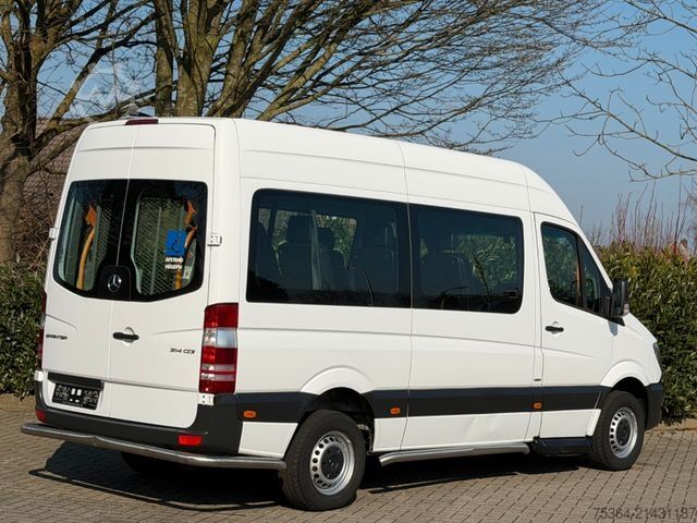 Minibus MERCEDES-BENZ Sprinter 314 BlueTEC 9Sitze Motor baut Druck auf