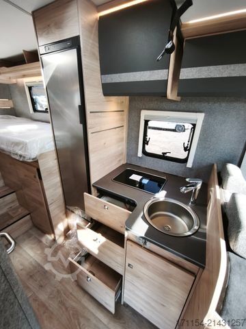 Semi-integrated camper DETHLEFFS Just Go! T 6815 EB Modell 2026 / Hubbett,automat