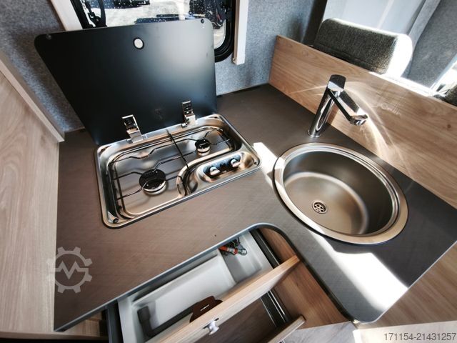 Semi-integrated camper DETHLEFFS Just Go! T 6815 EB Modell 2026 / Hubbett,automat