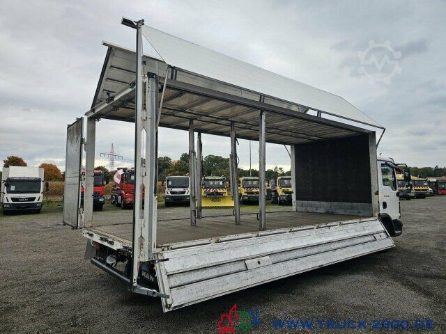 Beverage truck MAN 12.220 Dinkel Getränkewagen Schwenkwand VDI700F